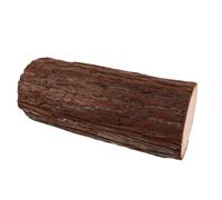 Souche Artificielle Rustique en Bois pour Centre de Table Décoratif | Surface Mate Réaliste, Base Cylindrique Stable, Usage Mariage, Vitrines, Gâteaux et Bougies Chauffe-plat