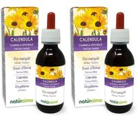 Souci officinal (Calendula officinalis) capitules (fleurs) Teinture Mère sans alcool Naturalma - Extrait liquide gouttes 120 ml - Complément alimentaire - Végétalien ou végan (Lot de 2)