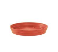 Soucoupe Ø 28 cm pour pot Ø 40 cm - Orange terre battue -