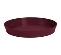 Soucoupe Ø 28 cm pour pot Ø 40 cm- Rouge bourgogne - Eda Rouge G
