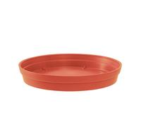 Soucoupe Ø 34.50 Cm Pour Pot Ø 44, 46 Et 48 Cm- Orange Terre Battue - Eda Multicolore