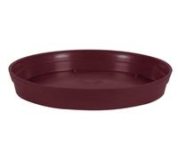 Soucoupe ⌀34,5 cm bourgogne pour pot de fleurs ⌀40 cm EDA Plastiques