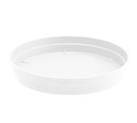 Soucoupe Ø 28 cm pour pot Ø 40 cm - Blanc - Eda