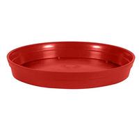Soucoupe Ø 54 cm pour pot Ø 80 cm - Rouge rubis - Eda