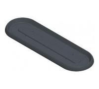 Soucoupe 69x22cm Cancun Gris Anthracite - EDA Plastique