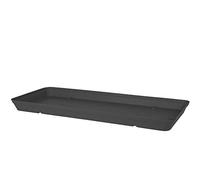 Soucoupe Capri RECTANGULAIRE XL 80CM Anthracite