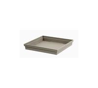 EDA Soucoupe Toscane carrée taupe