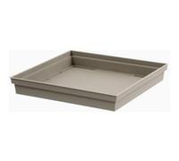 EDA Soucoupe Toscane carrée taupe