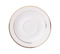 Soucoupe en porcelaine Ambition Aura Gold 12,5 cm selon description
