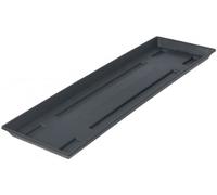 Soucoupe grand format pour jardinière, Couleur: anthracite; Longueur: 80 cm