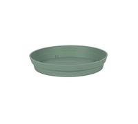 Soucoupe polypropylène EDA 13625 v.la Diam.22.5 H.3.8 cm vert laurier