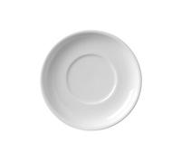 HENDI Soucoupe Bol à soupe 799383, bords renforcés, émaillage de qualité, haute résistance aux chocs et à l'usure, convient à micro-ondes et lave-vaisselle, ø170mm, porcelaine blanche