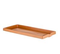 Soucoupe Pour Jardinière "legno" - Terracotta - 56 X 24 Cm