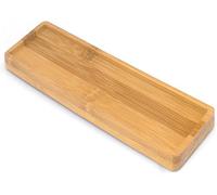 Soucoupe pour Plantes, Plateau en Bambou Mini Rectangle, Soucoupe de Pot de Drainage, Plateau en Bois, Plateau de jardinière