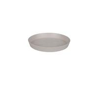 soucoupe pour pot de fleur - ronde - oe21 cm - gris chaud