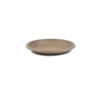 Soucoupe pour pot de fleurs, soucoupe ronde, en plastique, résistante au gel, résistante aux UV, imperméable, taupe, diamètre : 29 cm