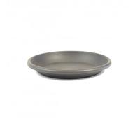 Soucoupe pour pot de fleurs, soucoupe ronde, en plastique, résistante au gel, résistante aux UV, imperméable, ronde, anthracite, diamètre : 34 cm