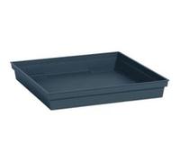 Soucoupe pour pot en plastique Ø 32,6cm Eda Toscane bleu foncé
