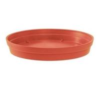Soucoupe pour pot en plastique Ø 34,5cm Eda Toscane effet terre battue