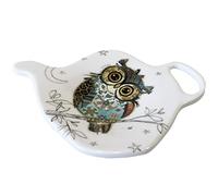 Soucoupe pour sachet de thé Chouette Jane Crowther Bug Art