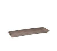 Soucoupe RECTANGULAIRE Venezia 40CM Taupe