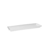 Soucoupe RECTANGULAIRE Venezia 80CM Blanc