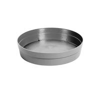 Soucoupe ronde Ø15cm Toscane gris béton - EDA
