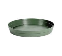Soucoupe ronde toscane - Ø18.5cm - Vert Laurier - EDA Plastiques