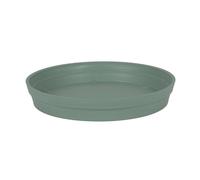 Soucoupe ronde toscane - Ø28cm - Vert Laurier - EDA Plastiques