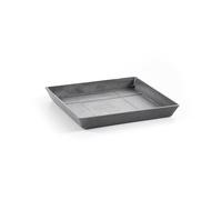 Soucoupe Square 40 Gris - 35,5 x 35,5 x H. 3,5 cm