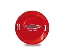 Jamara 460368 460368-Snow Play Barre d'appui antidérapante 60 cm sur Les Deux côtés, Corps en Plastique Robuste Robuste et Amusant sur Le Plateau antidérapant Rouge