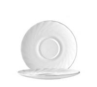 Soucoupe TRIANON, 140 mm, blanc