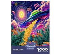 Soucoupe Volante Puzzle 1000 Pièces Educa Jouet Divertissement Créatif Décoration Intérieure intéressant Jeu Éduchatif Challenge Toy Adultes & Enfants des 14 Ans 70x50cm/1000pcs