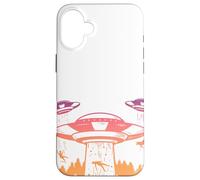 Soucoupe Volante UFO, Les astronautes sont des Coque pour iPhone 16 Plus