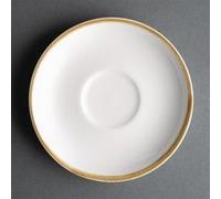 Soucoupes Couleur Craie pour Tasses à Expresso 160mm Kiln x 6