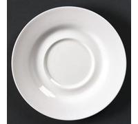 Soucoupes rondes en porcelaine fine 156mm lumina