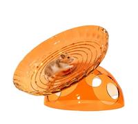 Soucoupes Volantes ergonomiques, Roue de Grand diamètre, Coureur Silencieux, Hamster Transparent, Jouet de Course, soucoupes Volantes silencieuses, Exercice