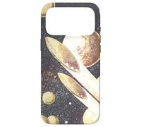 Soucoupes Volantes rétro de Science-Fiction OVNIS dans l'espace Coque pour iPhone 17 Pro Max