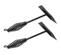 Soudage Chipping Hammer 2 Pack | Poignée à ressort de 250 mm pour le retrait des scories et des éclaboussures | Outil de soudeurs robustes pour l'oxydation/la glace/entretien