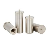 Soudage Goujons Vis de soudure M2.5 M3 nickelées, entretoises, connecteurs filetés, goujons, 10/30/50 pièces(Silver-10pcs,M2.5x9)