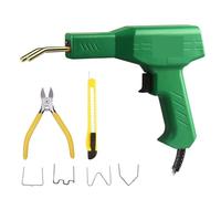 Soudage Plastique Machine Agrafeuse À Chaud Pour Plastique, Kit De Réparation De Pare-chocs, Fer À Souder Pour Réparation De Plastique, Réparation De Pare-chocs De Voiture(Green 200PCS)