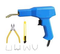 Soudage Plastique Machine Agrafeuse À Chaud Pour Plastique, Kit De Réparation De Pare-chocs, Fer À Souder Pour Réparation De Plastique, Réparation De Pare-chocs De Voiture(Blue 400PCS)