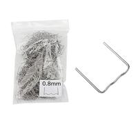 Soudage Plastique Machine Kit de clous à souder en plastique pour réparation de pare-chocs de voiture, 100/500 pièces(N-100pcs)