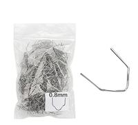 Soudage Plastique Machine Kit de clous à souder en plastique pour réparation de pare-chocs de voiture, 100/500 pièces(V-500pcs)