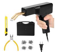 Soudage plastique Machine,Kit de Réparation de Pistolet de Soudeur avec 500PCS agrafeuse Chaud,pour Carrosserie Carénage Moto,Pare-Chocs de Voiture,Fissure de Carrosserie