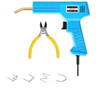 Soudage Plastique Machine Kit de soudage plastique 50 W avec agrafeuse à chaud pour réparation pare-chocs voiture(Without box)