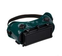 Soudage professionnel avec bouchon rabattable, lentille double couche pour la protection et la visibilité, bandeau élastique avec ajustement réglable