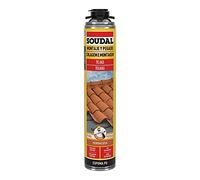 SOUDAL 96434 Mousse pour tuile Pistolet Rouge 750 ML, Multicolore