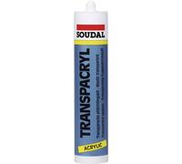 Soudal ACRYRUB Acrylique Couleur transparent 9200 310 ml