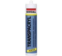 Soudal ACRYRUB Acrylique Couleur transparent 9200 310 ml